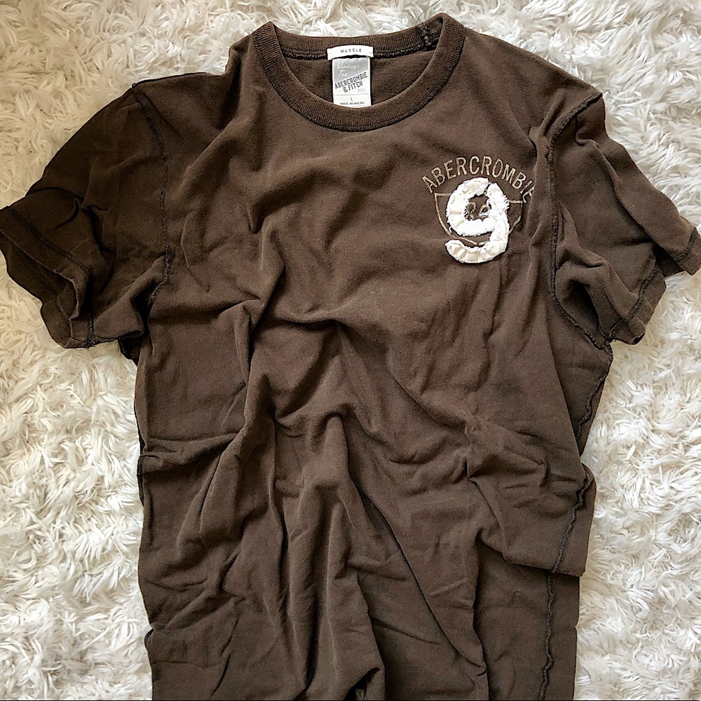 Men’s Abercrombie & Fitch Appliqué Logo Tee